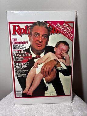 Vintage Rolling Stone Rodney Dangerfield 12x18 Poster Sealed New Old Stock